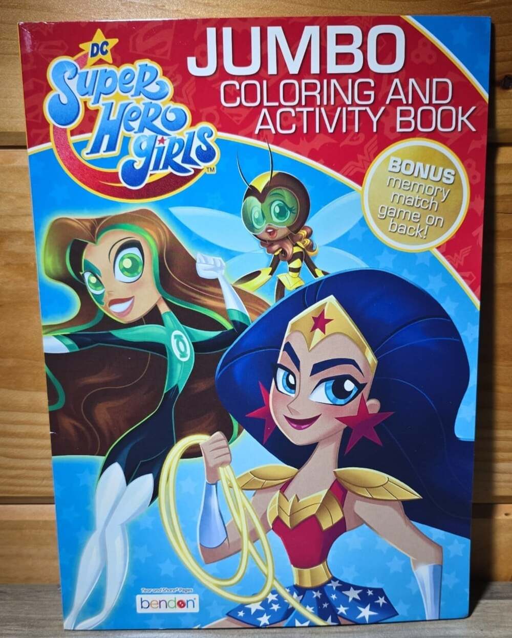 DC Super Hero Girls Jumbo Coloring And Activity Book